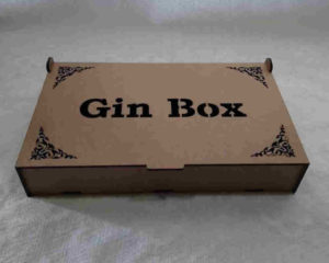 Caixa Gin Box MDF 3mm