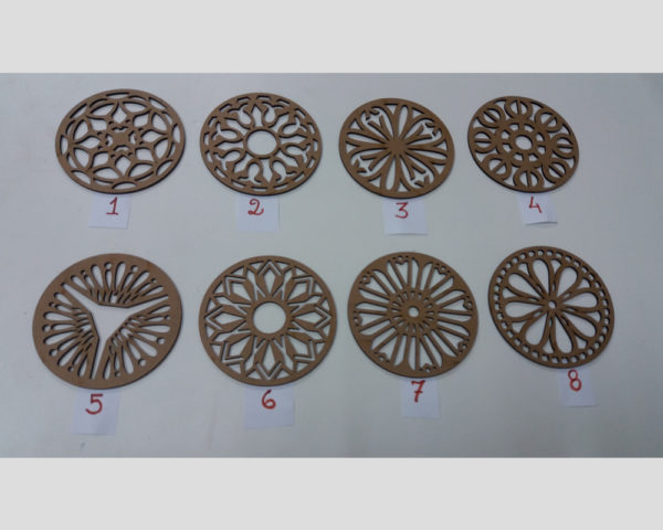 Recorte mandalas MDF 3mm