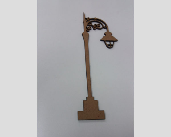 Recorte poste MDF 3mm