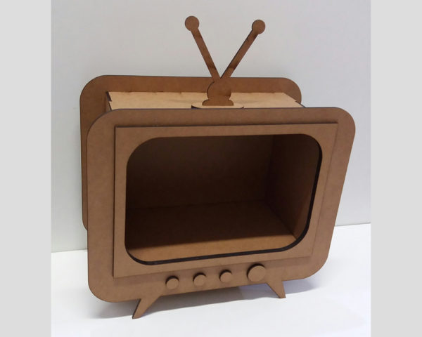 Televisão MDF 3mm