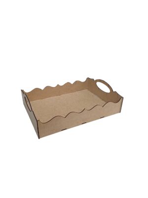 Bandeja lisa Ondas - MDF 3mm