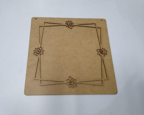 Kit placa arabesco geométrico quadrada
