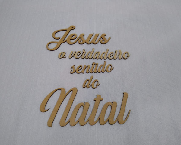 Frase Jesus o verdadeiro sentido Natal