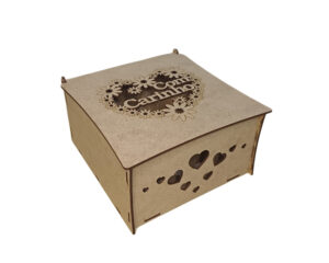 Caixa presente com carinho