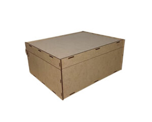 Caixa retangular sem fecho