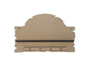 Porta chaves rústico em MDF 6mm