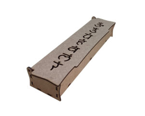 Caixa para incenso chakras - MDF 3mm