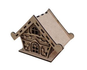 Casinha modelo 3 - MDF 3mm