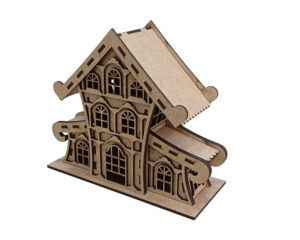 Casinha modelo 5 - MDF 3mm