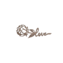Flor Decorativa Love – MDF 3mm