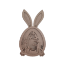 Ovo de Páscoa Decorativo – MDF 3mm