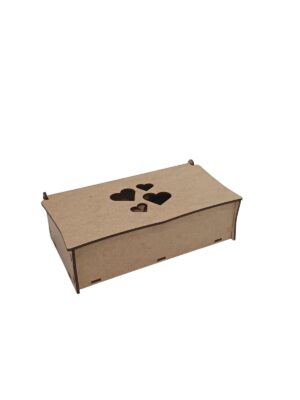 Caixa para Sabonetes Tampa Vazada - MDF 3mm