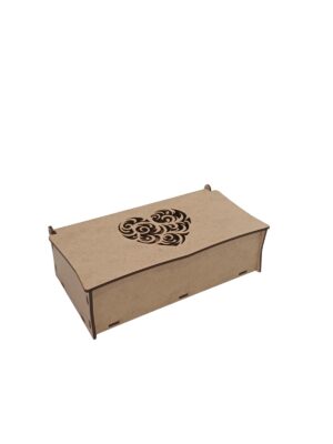 Caixa para Sabonetes Tampa Vazada - MDF 3mm
