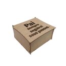 Caixa Pai Seguirei os seus Passos – MDF 3mm