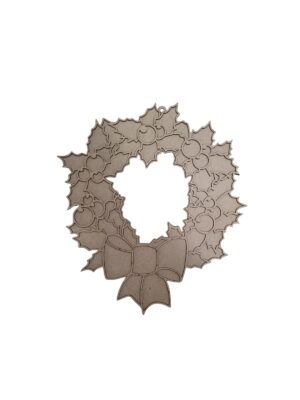 Mandala Natalina Sobreposta - MDF 3mm