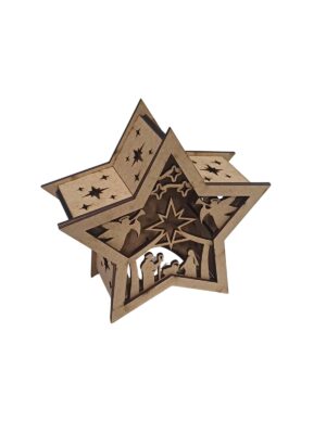 Luminária Estrela e Presépio
