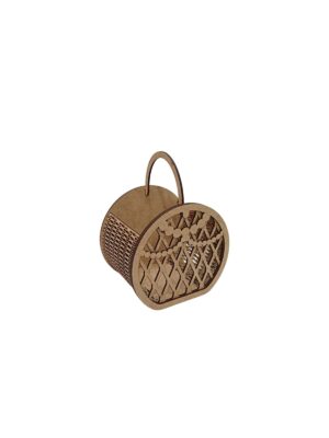Cesta com Alça - MDF 3mm