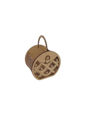 Cesta com Alça - MDF 3mm