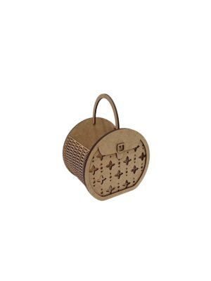 Cesta com Alça - MDF 3mm